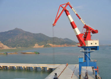 30 Ton Harbour Portal Crane/portal móvel Jib Crane For Shipyards do gerencio