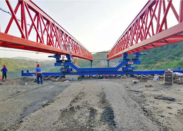 Levantamento de 500 Ton Highway Building Launching Gantry Crane High Speed Electric Trolley