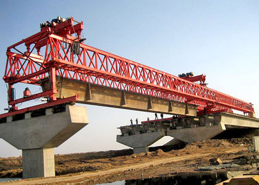Pórtico de lançamento de alta velocidade Crane Heavy Duty da estrada de ferro 500T 22m Max Lifting Height