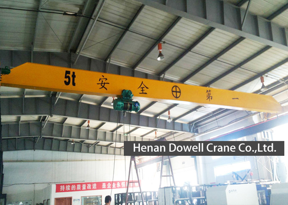 Ponte Underslung de corrida superior Crane Single Beam Heavy Loading