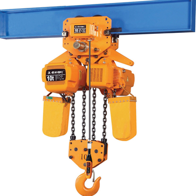 Grua de corrente elétrica de transporte forte industrial 7.2m/minuto 30m 380V