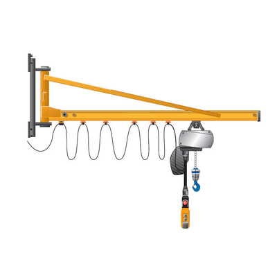 Uso industrial 10 de levantamento elétricos Ton Wall Mounted Jib Crane para a venda