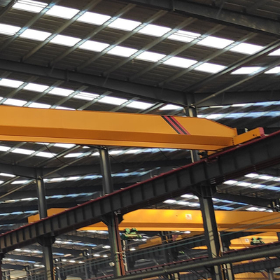 Tipo única viga 20 Ton Capacity Overhead Bridge Crane do LD para o uso industrial