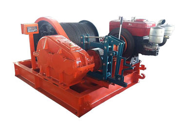 O motor diesel do guincho de 3 Ton Speedy Efficient Mechanical Construction pôs