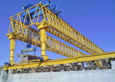 Tipo dobro alta segurança do fardo da máquina da ereção da ponte com sistema hidráulico