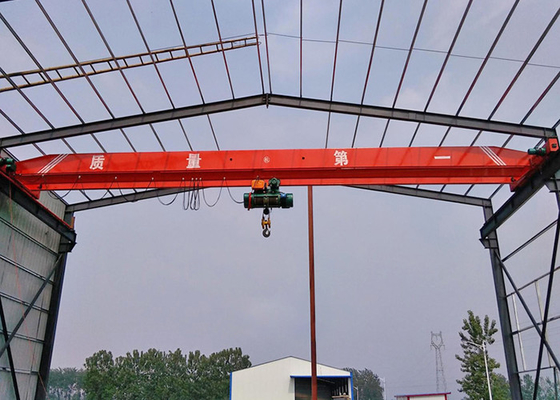 Única viga Crane Designed de viagem aéreo da estrutura simples para a fábrica
