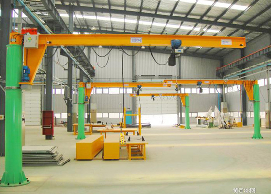 Assoalho posto - montou Jib Crane uma rotação A4 elétrico de 360 graus