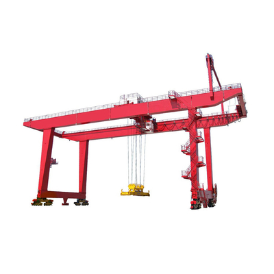 O trilho dobro da viga montou o levantamento do quadro de Crane Heavy Duty A do pórtico