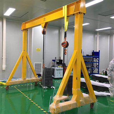 Pórtico ajustável Crane Simple Structure Portable Mobile A5 da altura