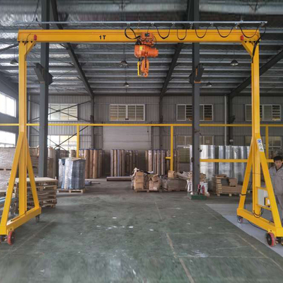 Pórtico ajustável Crane Simple Structure Portable Mobile A5 da altura