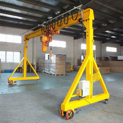 Pórtico portátil elétrico pequeno Crane Mobile Lifting Equipment