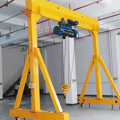Pórtico elétrico Crane Portable Aluminum With Hoist do dever claro