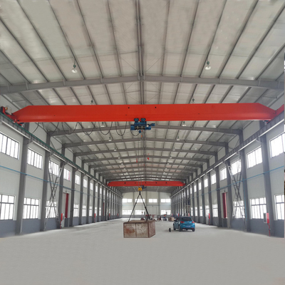Único monotrilho Crane Warehouse Lifting Equipment aéreo do feixe 30m