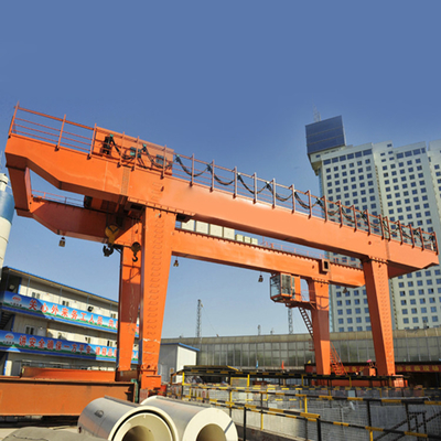 Pórtico móvel Crane Port Harbour Rail Mounted do recipiente da capacidade pesada 180mm