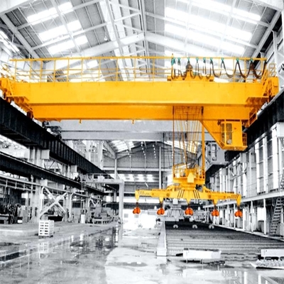 Crane Reliable Double Girder Traveling aéreo magnético elétrico estável 30m
