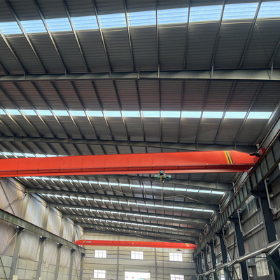 Tipo aéreo Crane Workstation Long Travel de viagem 380V do LD da única viga