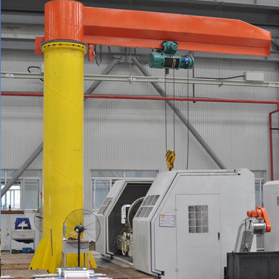 Grua de corrente móvel de Jib Crane Floor Mounted With Electric
