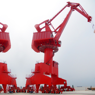 Relação 380V de Jib Type Harbour Portal Crane quatro
