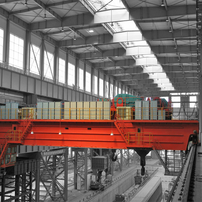 Velocidade dobro de 25 toneladas 31m de Crane Electric Trolley da ponte aérea de feixe duplo