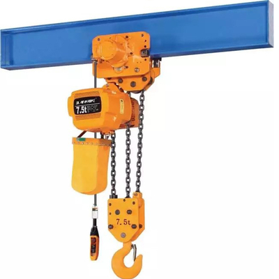 Grua de corrente elétrica de transporte forte industrial 7.2m/minuto 30m 380V
