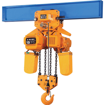 Grua de corrente elétrica de transporte forte industrial 7.2m/minuto 30m 380V