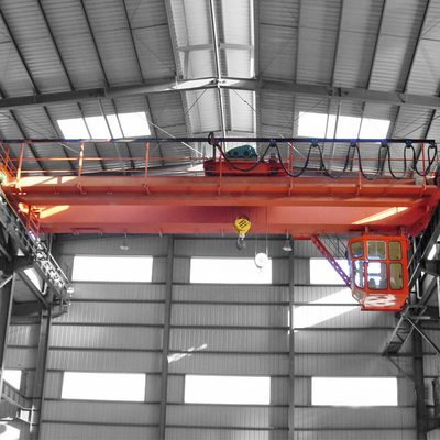 Ponte aérea Crane With Trolley da viga do dobro do QD 30m/minuto