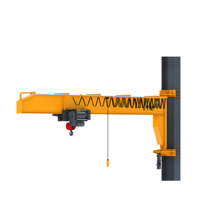 Jib Crane fixado na parede personalizado A4 que iça a maquinaria 40 graus