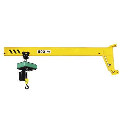 Jib Crane fixado na parede personalizado A4 que iça a maquinaria 40 graus
