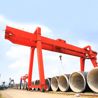 Crane de travessão elétrica de travessão dupla, caixa de utilização industrial, tipo 10 toneladas, 40 m
