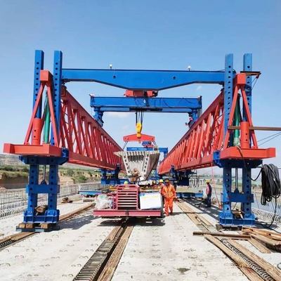 Truss tipo ponte viga lançador guindaste aço de alto desempenho em quente
