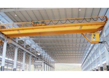 Guindaste aéreo 5 Ton Double Girder Electric Motor da garra hidráulica conduzido
