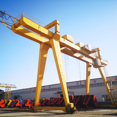 Quadro dobro elétrico de Crane Industrial Use A do pórtico da viga que levanta 50M/MIN