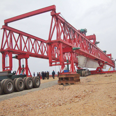 máquina de lançamento 500kn da ponte de 5m/Min Beam Launcher Crane Segmental